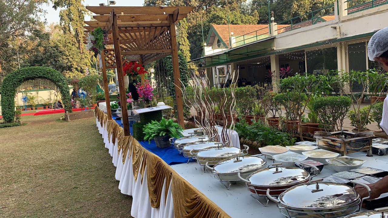 Outdoor catering services